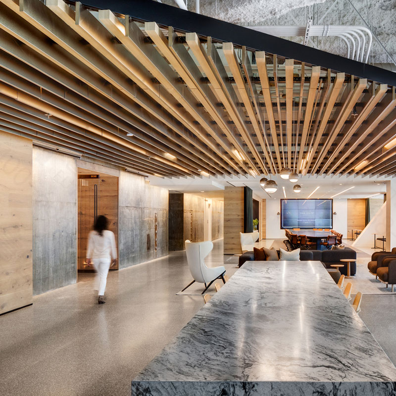 木紋鋁方通天花