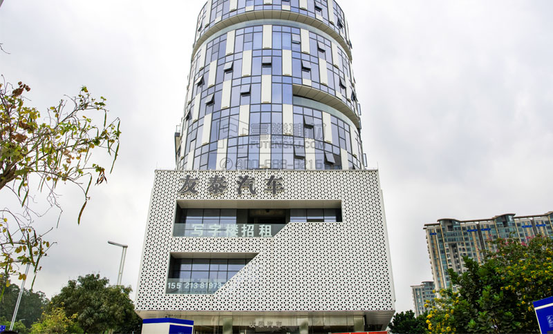 廣州友泰汽車-異形雕花鋁板